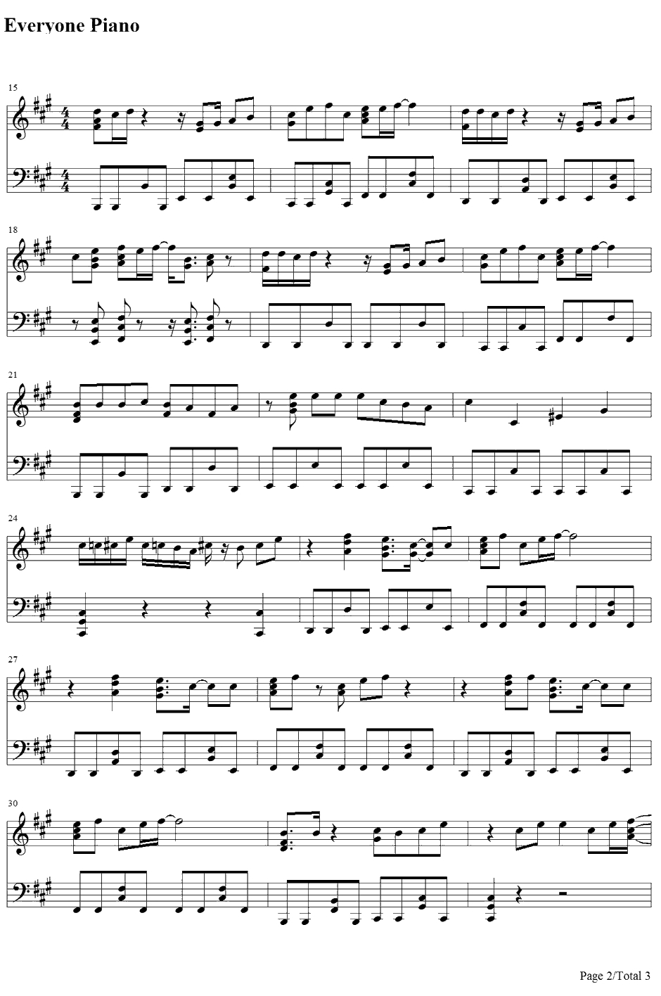 シークレットカクレンジャー钢琴谱-トゥー・チー・チェン-忍者战队隐连者OP2