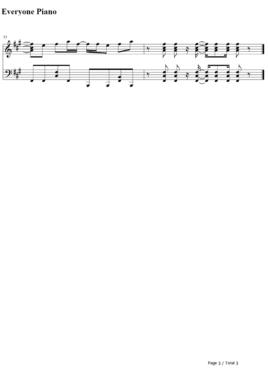 シークレットカクレンジャー钢琴谱-トゥー・チー・チェン-忍者战队隐连者OP3