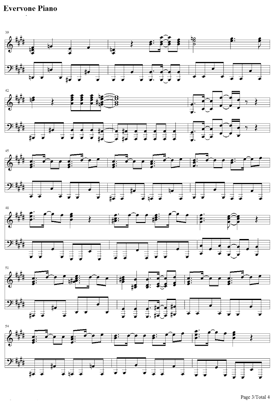 未来への咆哮钢琴谱-JAMProject-Muv3