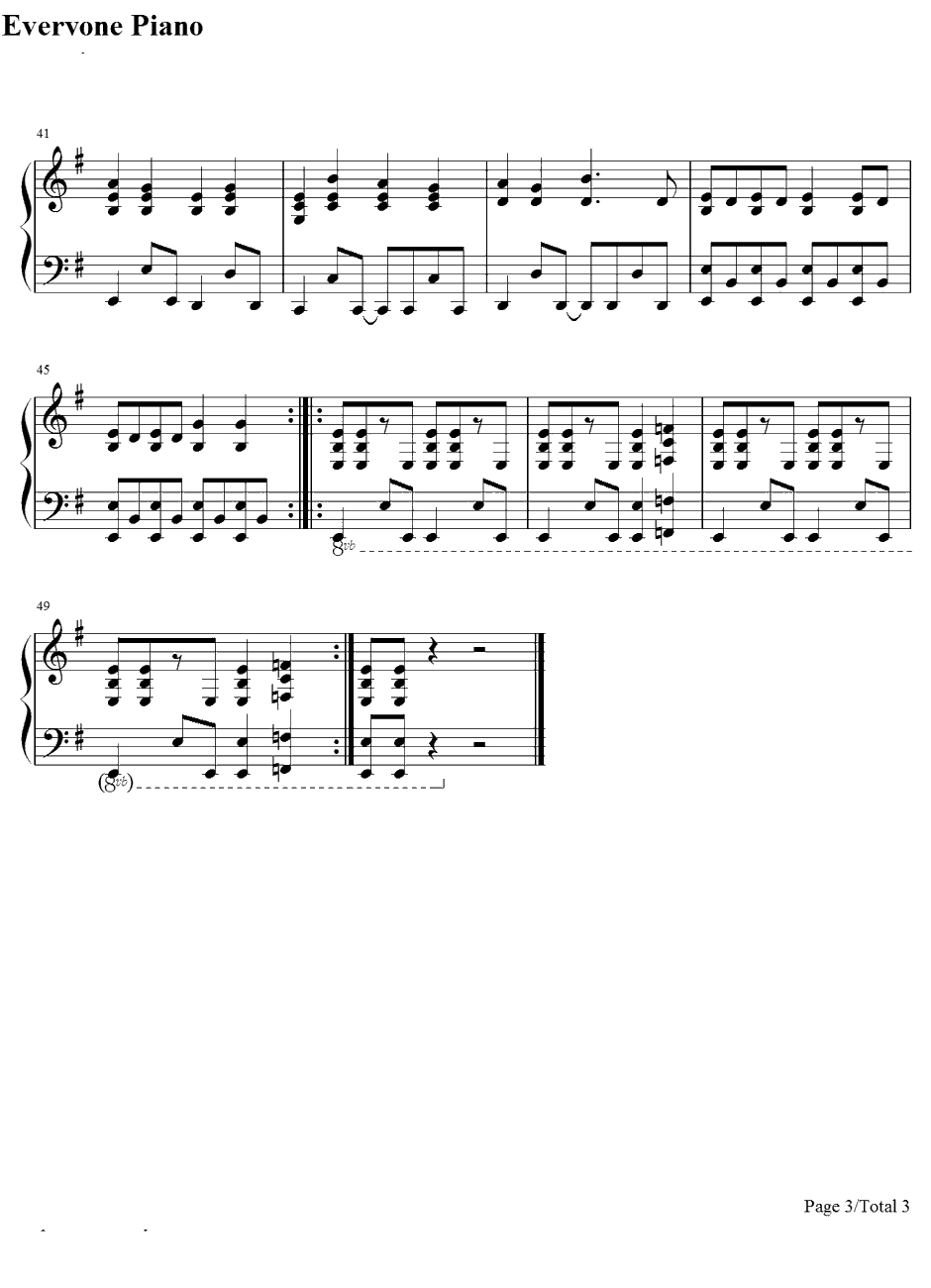 Don’ tSay‘ Lazy’钢琴谱-樱高轻音部-轻音少女ED-K-ON！ED3