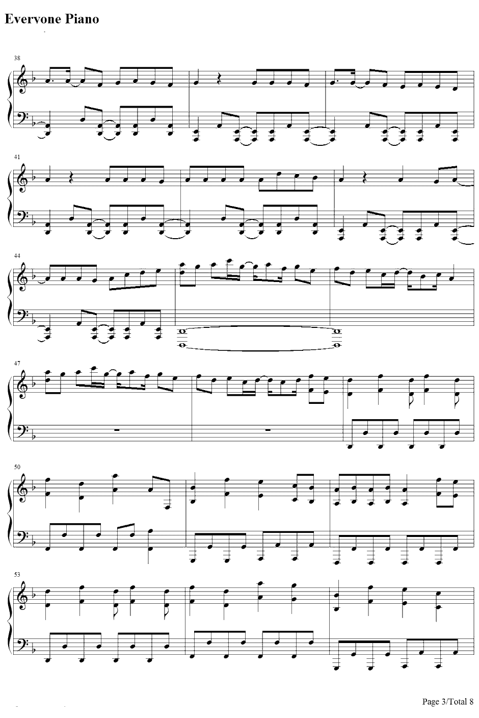 十面相钢琴谱-GUMI3