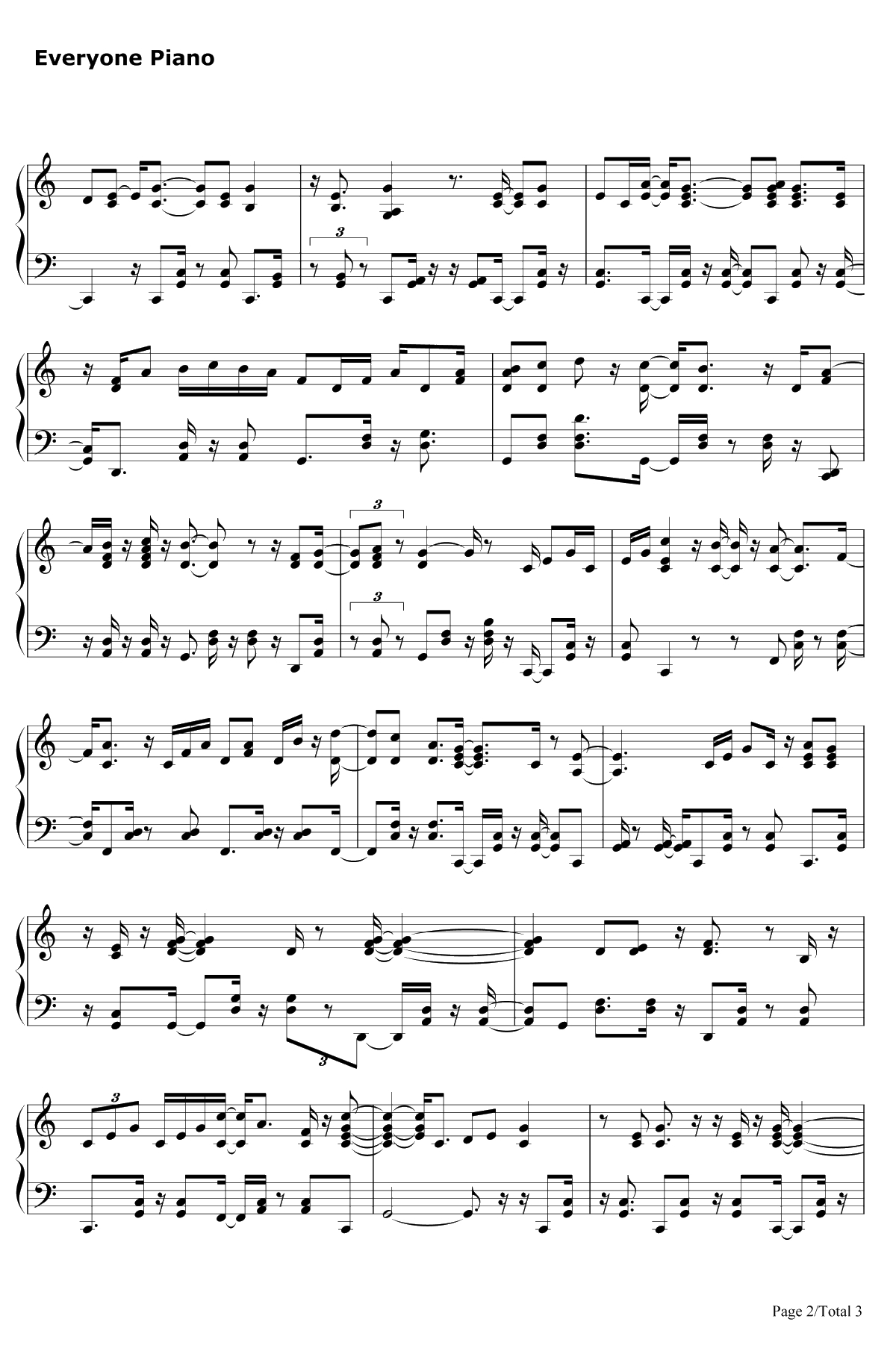 Que Sera Sera(WhateverWillBeWillBe)钢琴谱-JayLivingston&RayEvans-擒凶记插曲2