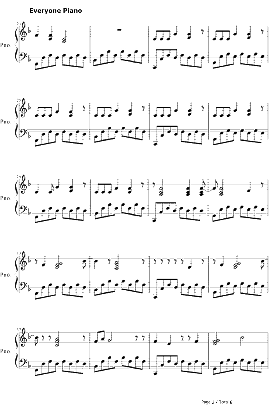 Wide Awake钢琴谱-KatyPerry2