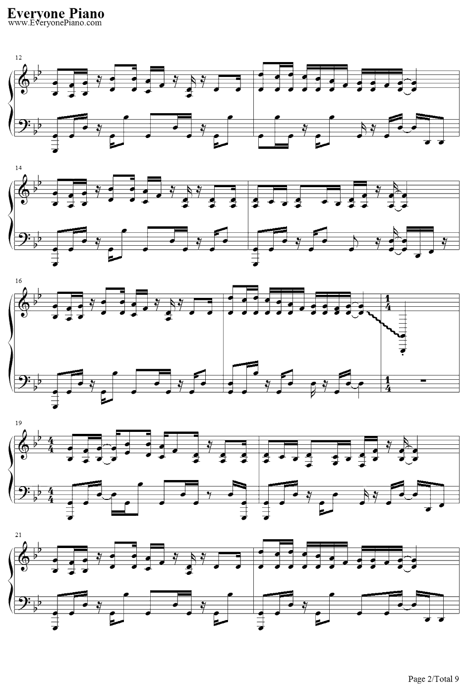 ゴーゴー幽霊船钢琴谱-米津玄师2