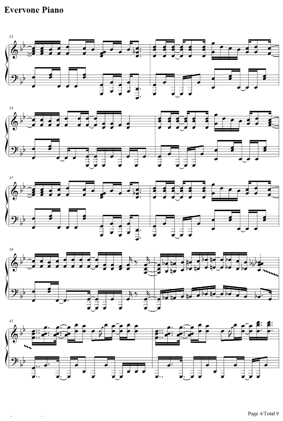 ゴーゴー幽霊船钢琴谱-米津玄师4