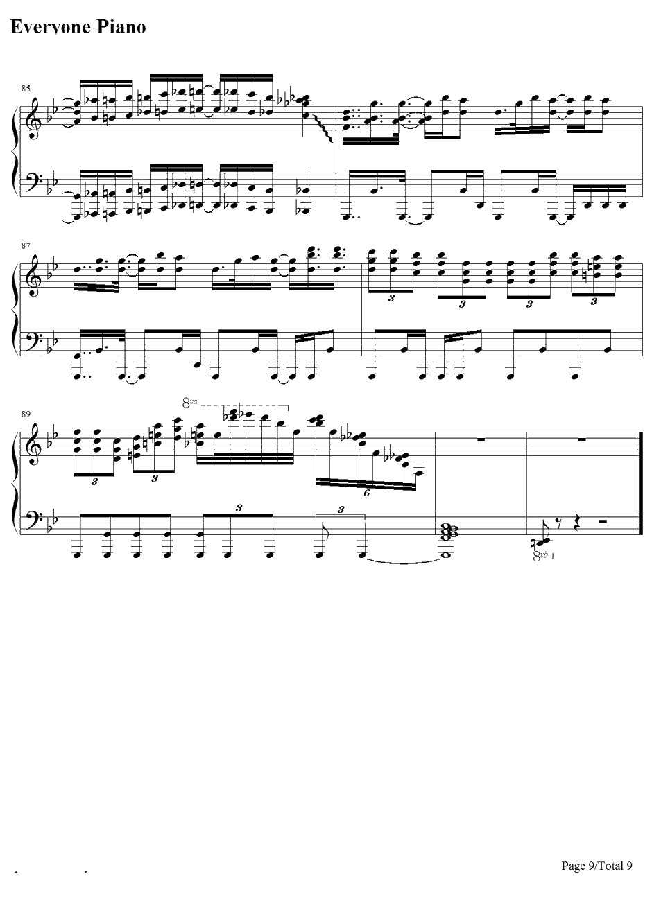 ゴーゴー幽霊船钢琴谱-米津玄师9