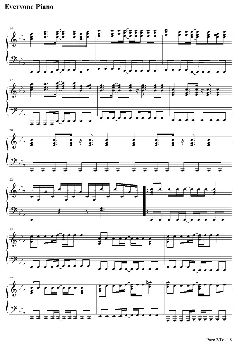 Rage your dream钢琴谱-M.O.V.E-头文字D主题曲2