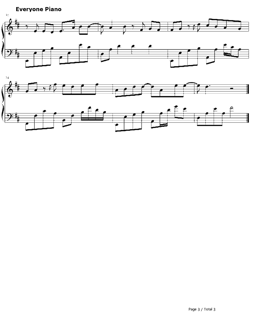 Tommai mai rub sak tee（为什么你不接我的电话）钢琴谱-Lydia-Tommaimairubsaktee（为什么你不接我的电话）3