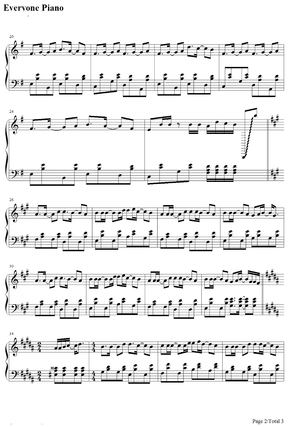 IMITATION BLACK钢琴谱-VanaN'Ice（镜音レンKAITO神威がくぽ）2