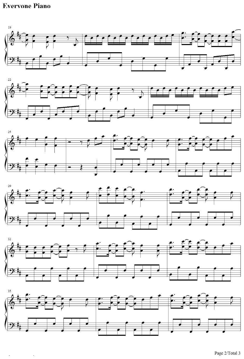 STEP TO YOU钢琴谱-初音ミク2