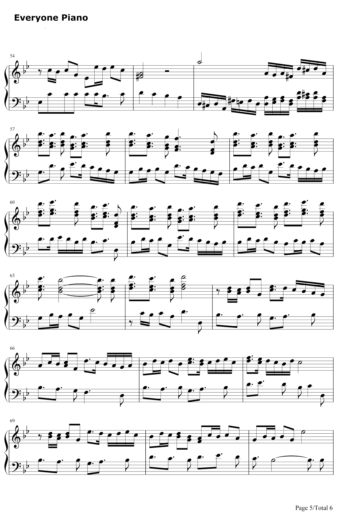 あんなに一绪だったのに钢琴谱-See-Saw-机动战士高达SEEDED5