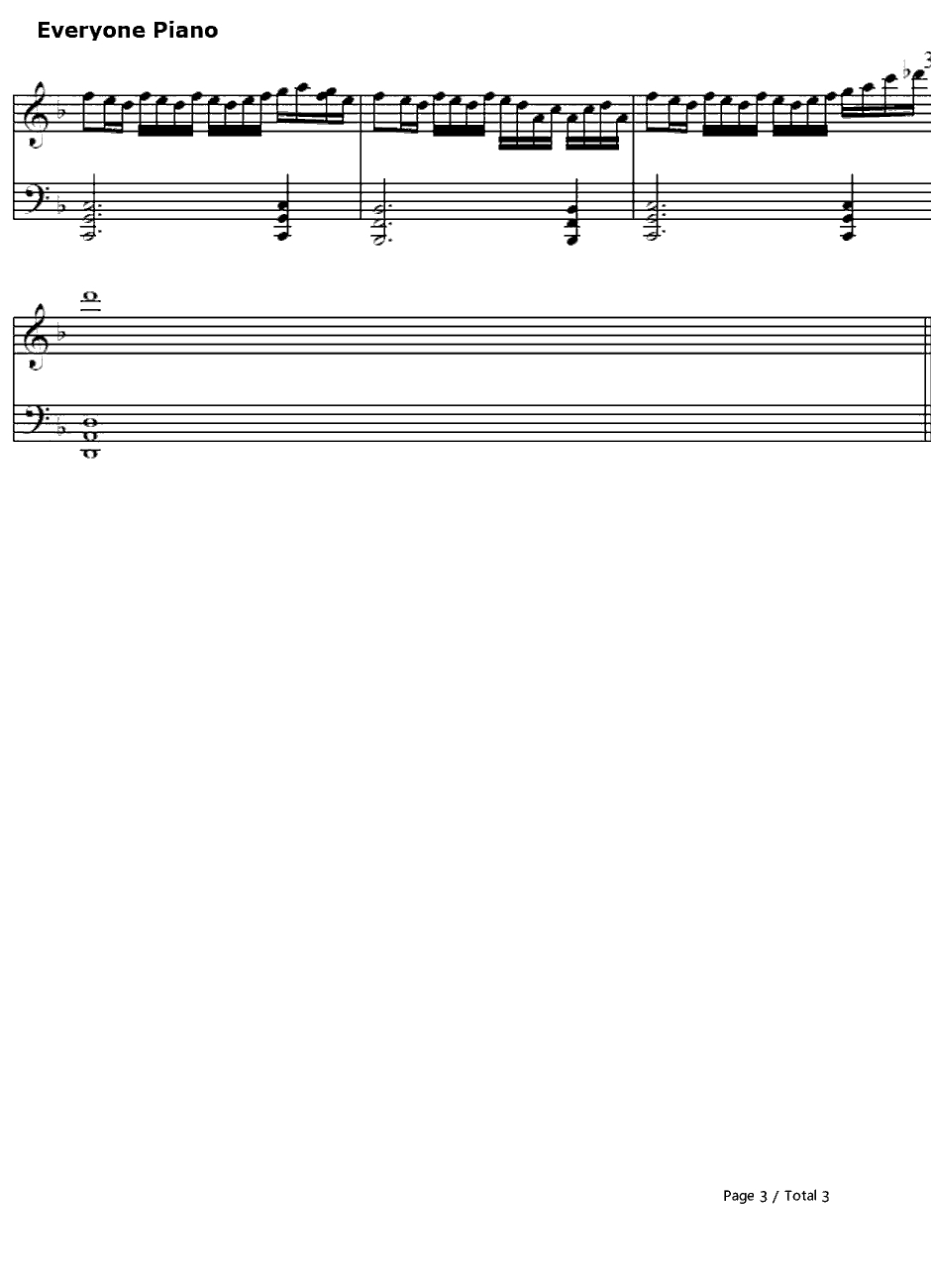 BRYNHILDR IN THE DARKNESS钢琴谱-鸨泽直-极黑的布伦希尔德OP3