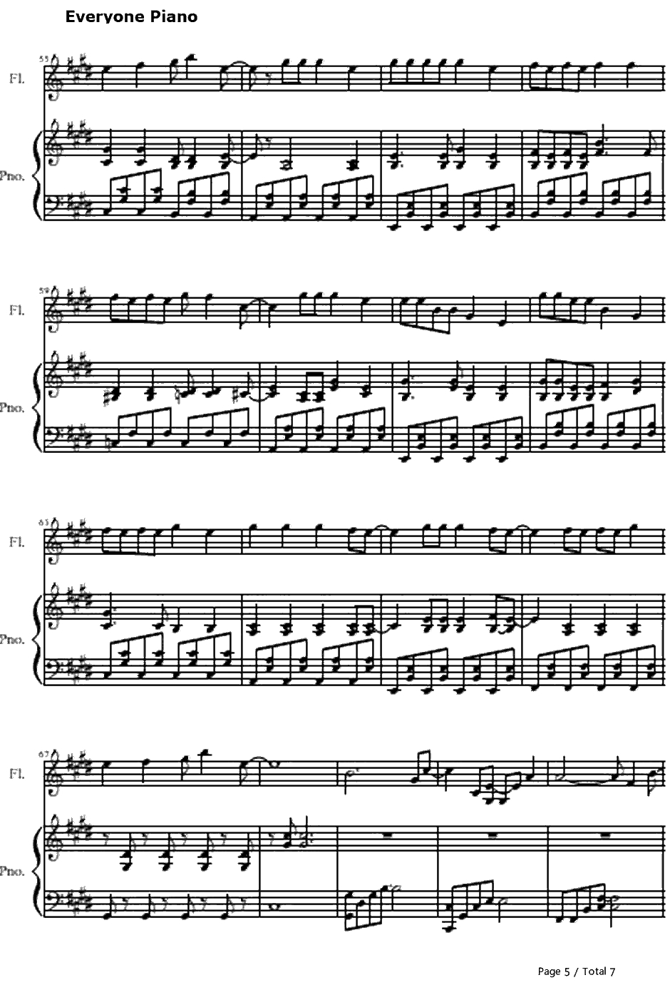 Drive By钢琴谱-Train5