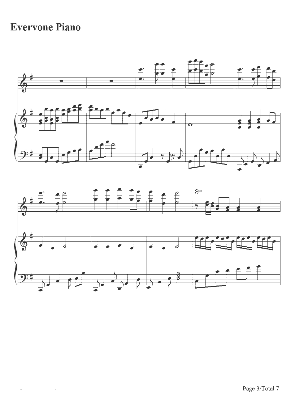 Bluebird Story钢琴谱-DJOkawari3