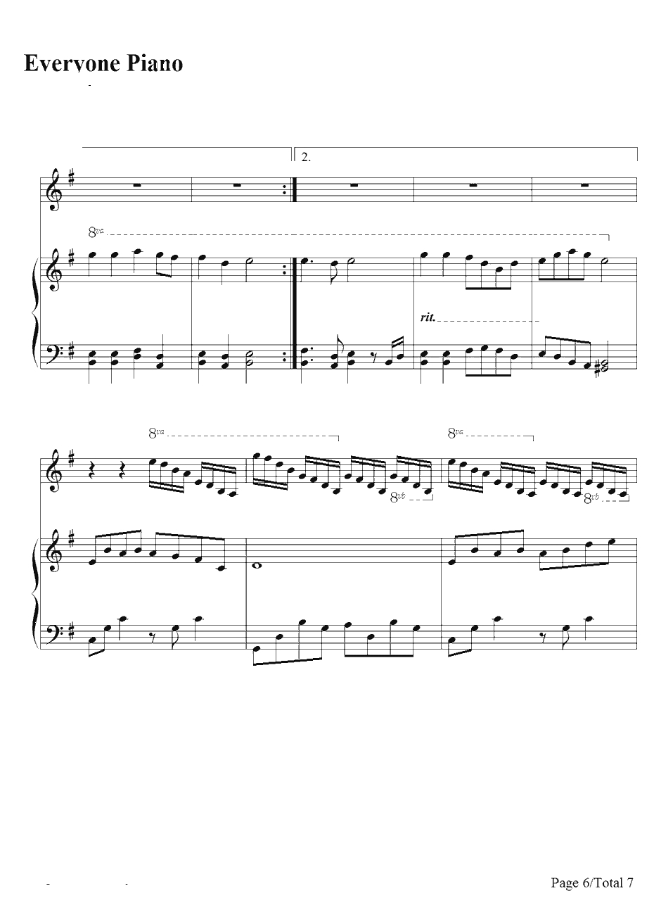 Bluebird Story钢琴谱-DJOkawari6