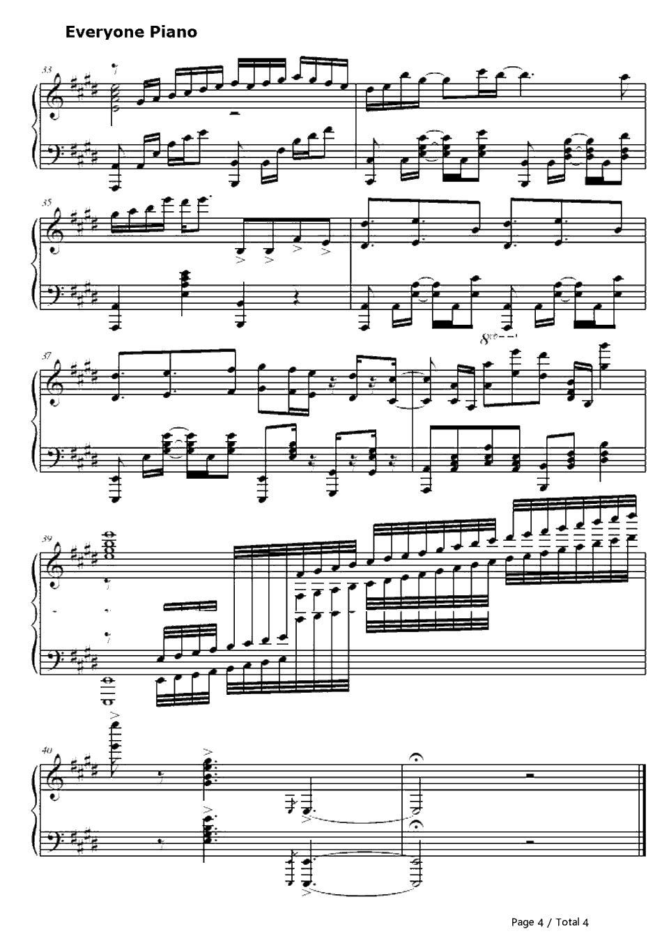 Snow Fairy钢琴谱-FUNKIST-妖精的尾巴OP14