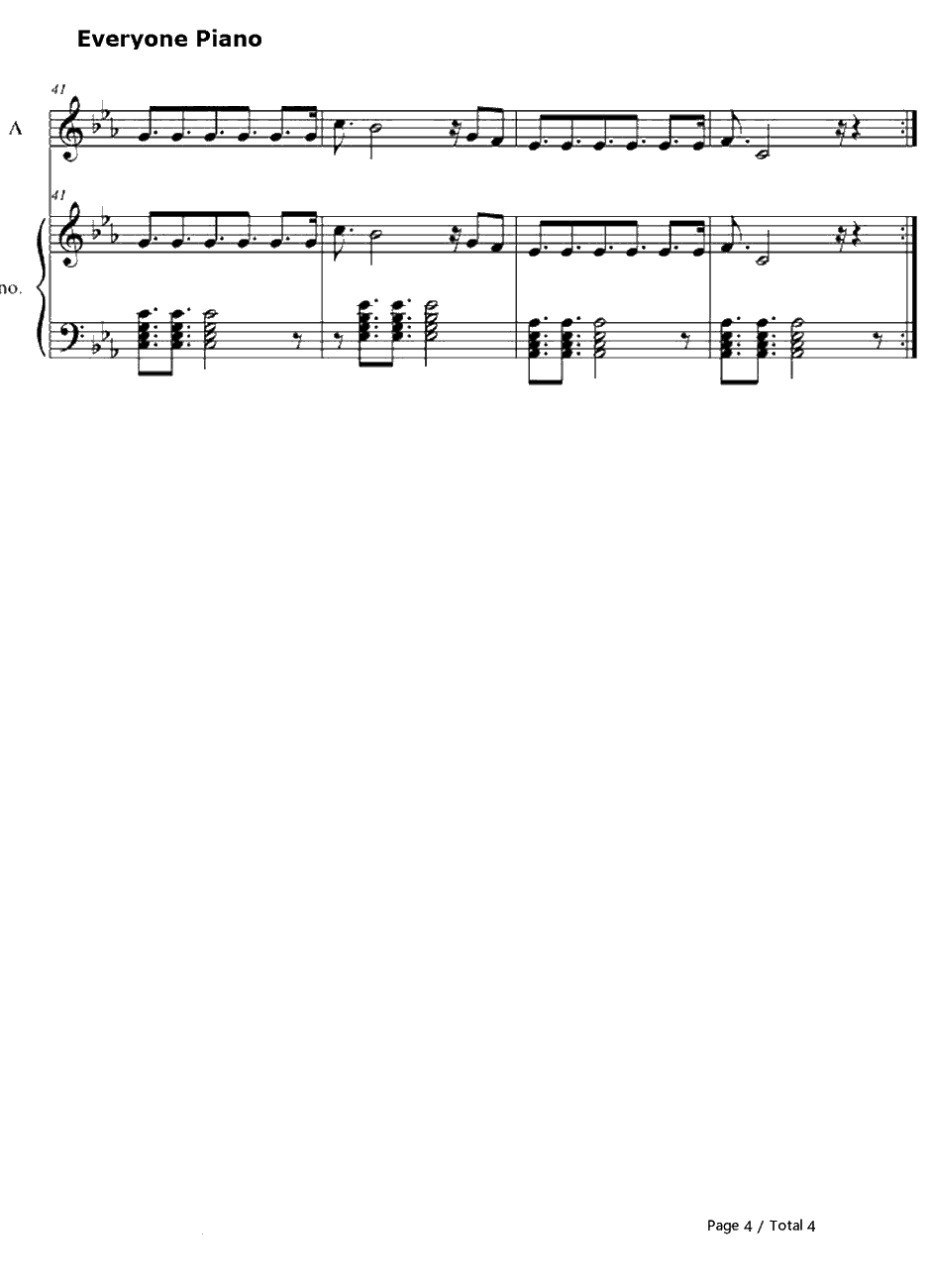 Till The World Ends钢琴谱-BritneySpears4