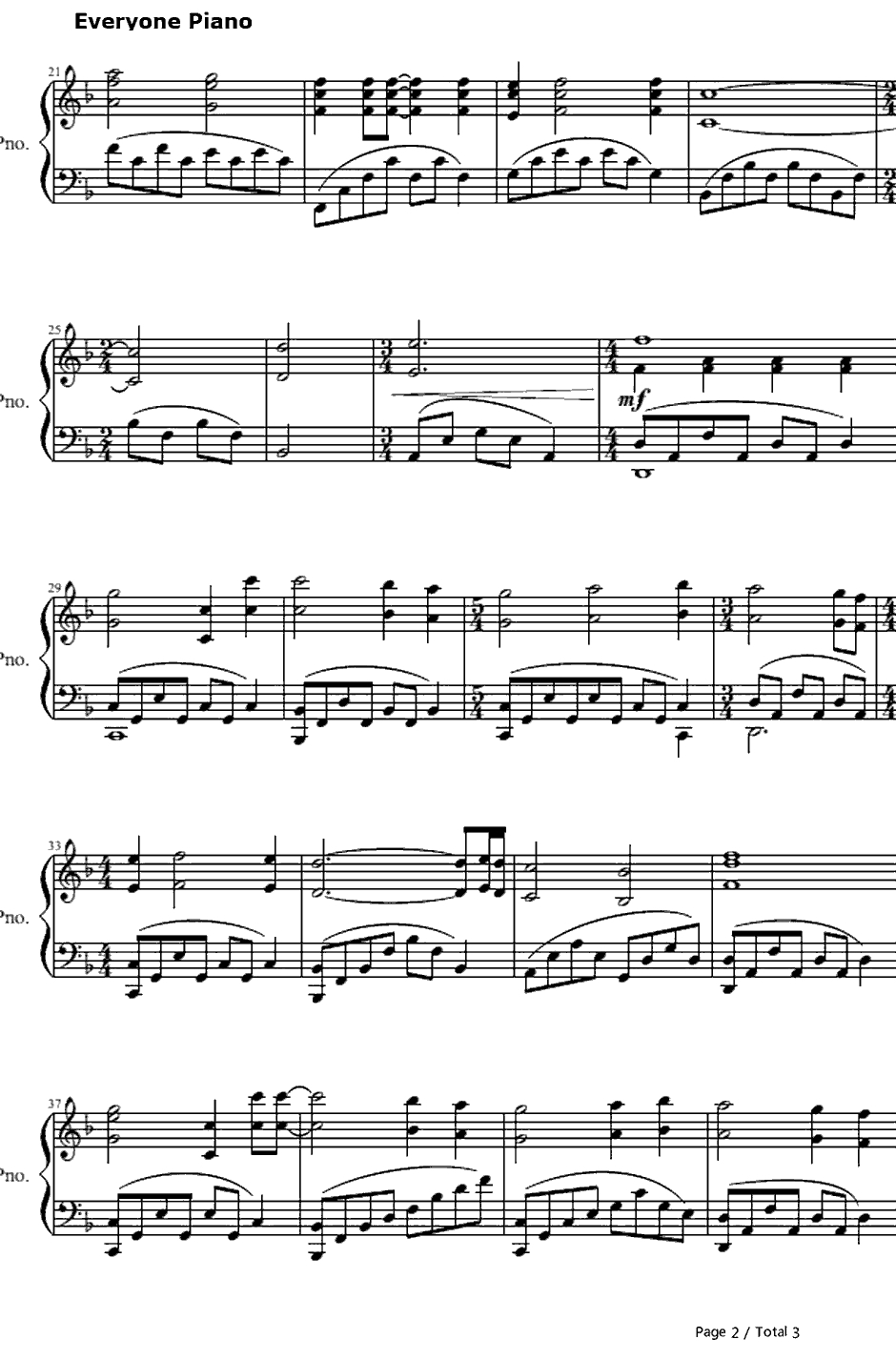 Rose钢琴谱-JamesHorner-泰坦尼克号原声2