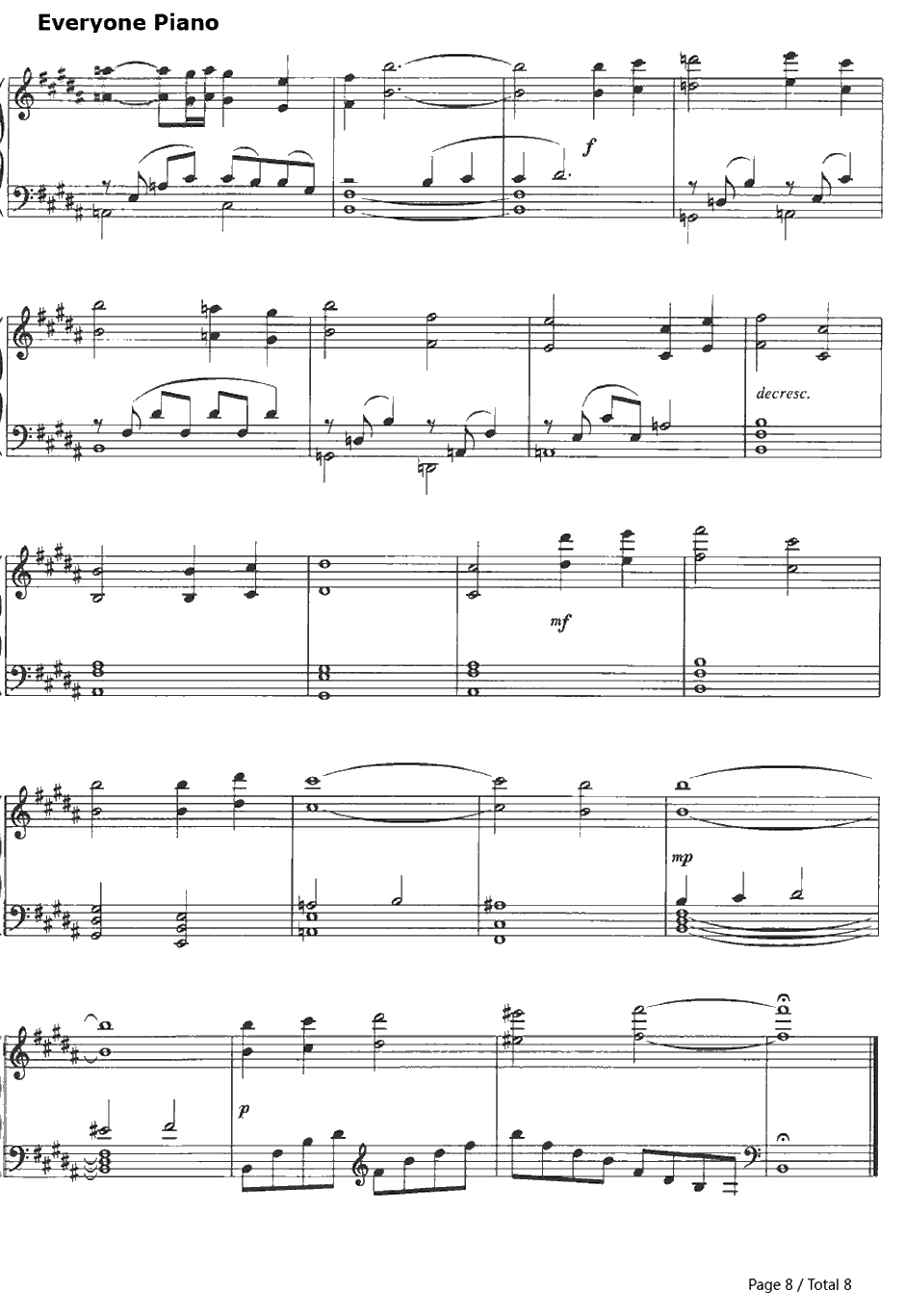 Take Her to Sea Mr.Murdoch钢琴谱-JamesHorner-泰坦尼克号OST8