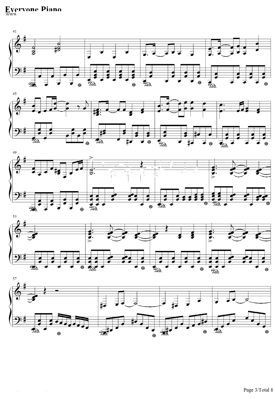 サンドリヨン钢琴谱-初音ミク・KAITO-Cendrillon-初音ミク・KAITO3