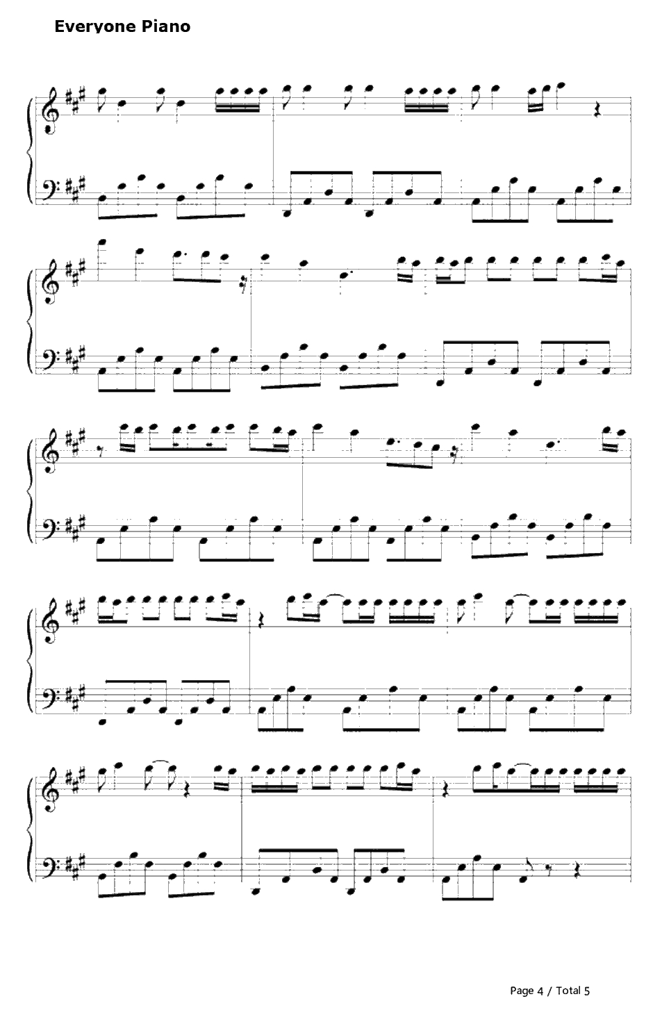 Put Your Hearts Up钢琴谱-ArianaGrande4