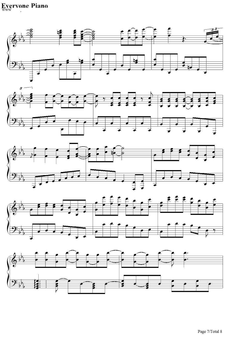 私がモテないのはどう考えてもお前らが悪いOP钢琴谱-铃木木乃美n'KBOAKB-私がモテないのはどう考えてもお前らが悪いOP7