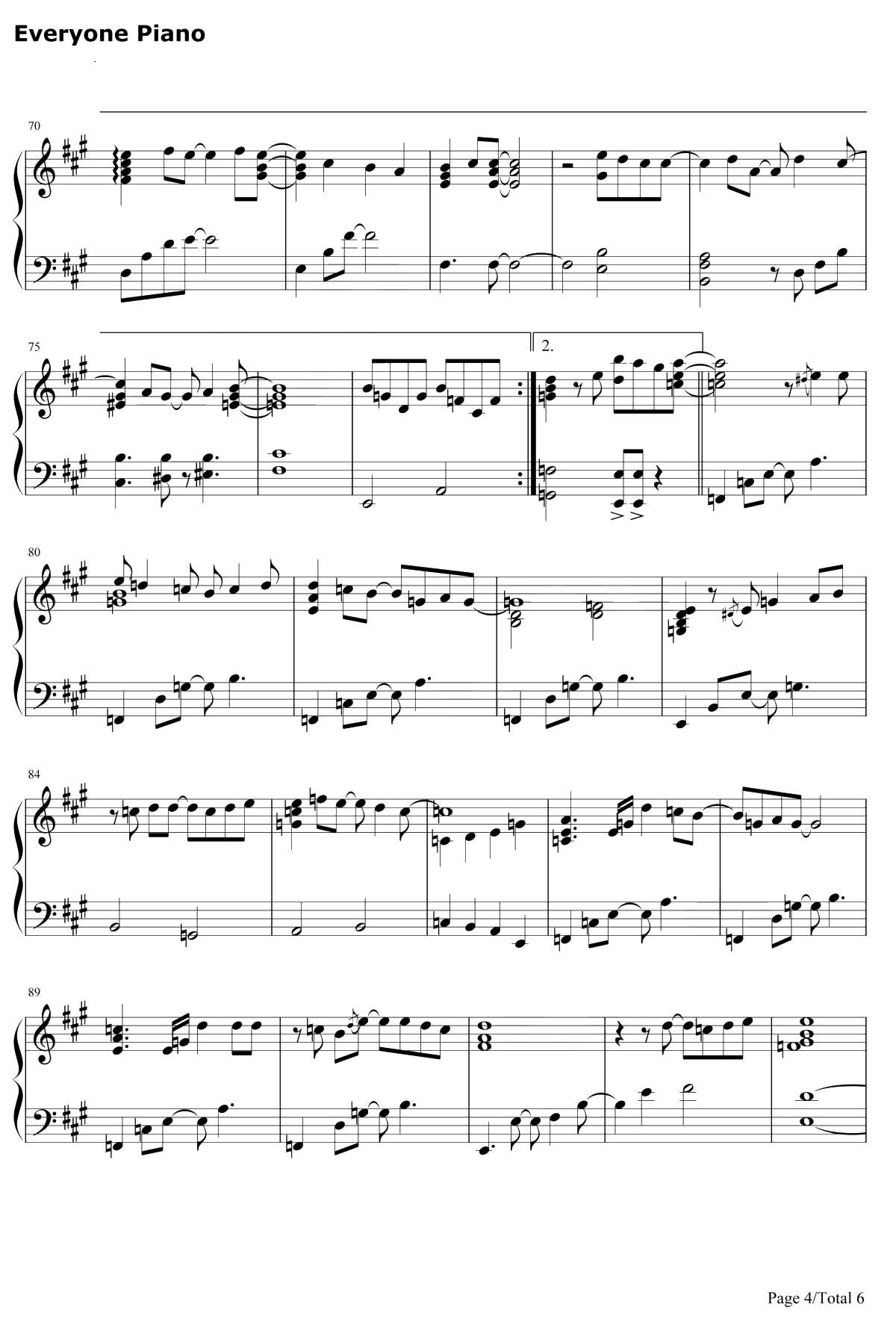 Snow Halation钢琴谱-μ's-LoveLiveOST4