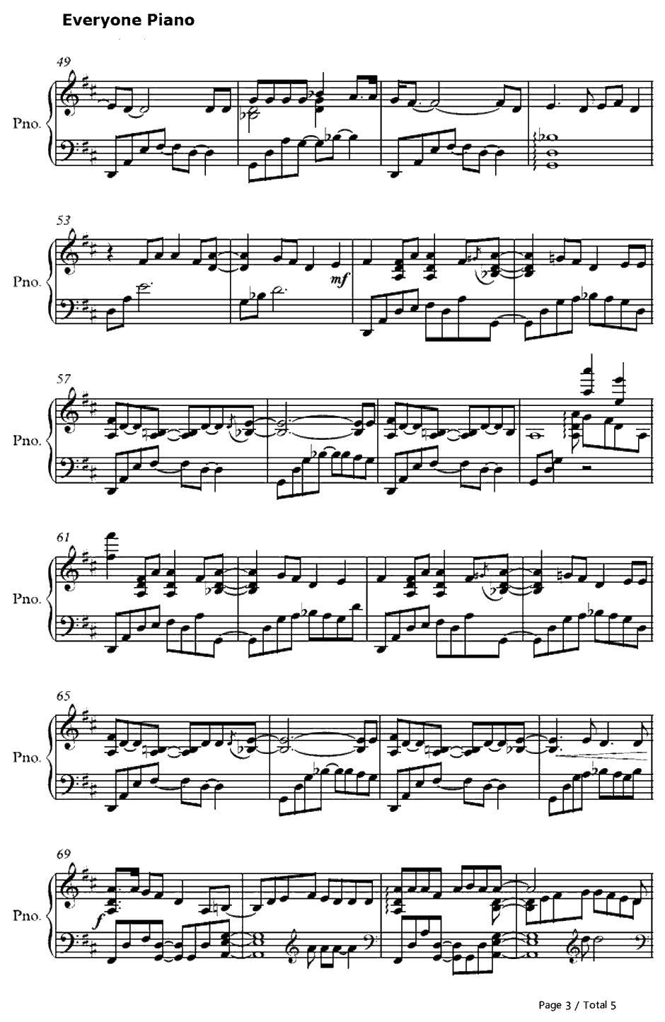 アンサー钢琴谱-巡音ルカ3