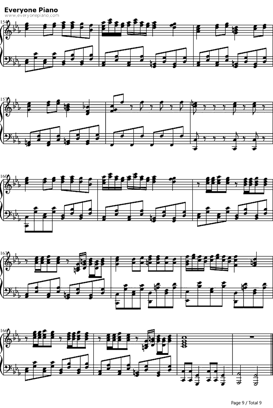 悪徳のジャッジメント钢琴谱-KAITO9