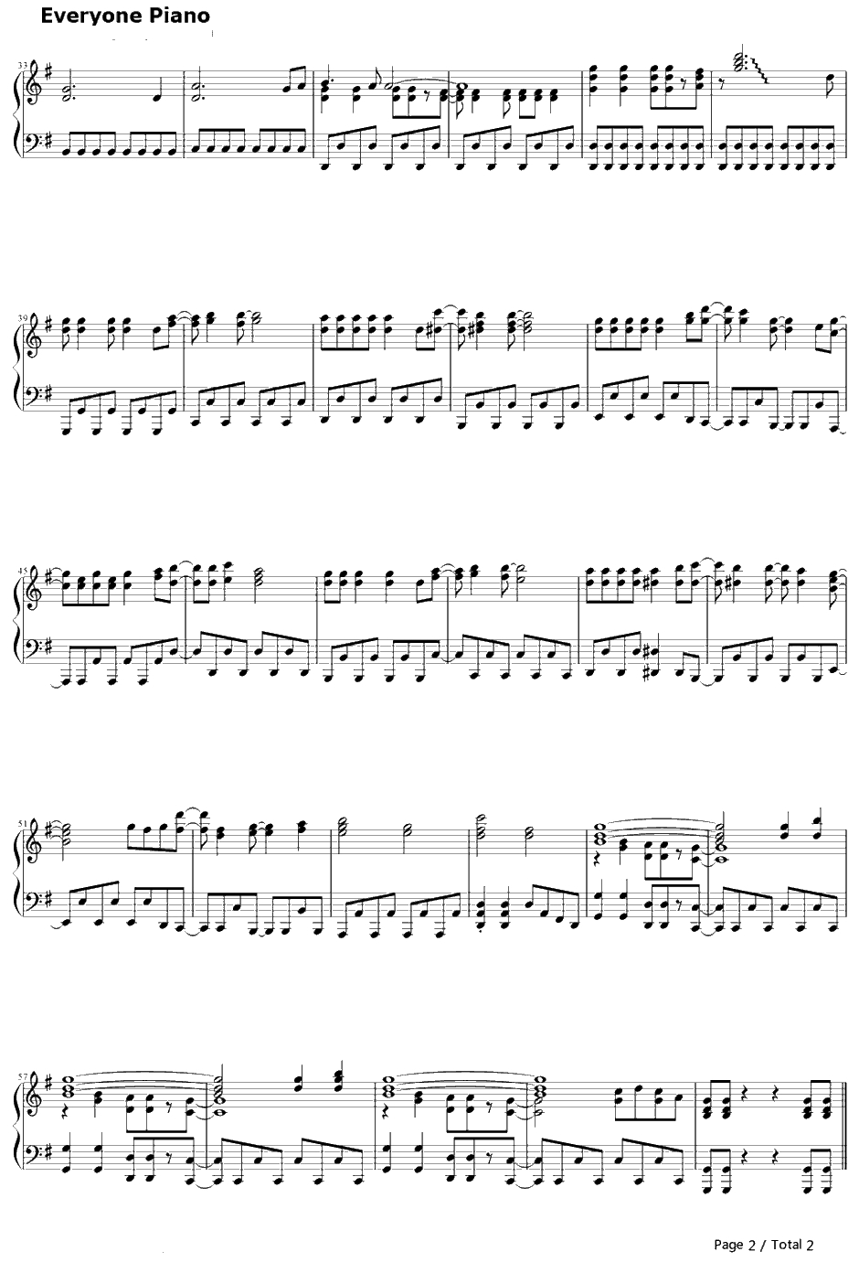 ENERGY钢琴谱-earthmind-ビビッドレッドオペレーションOP2