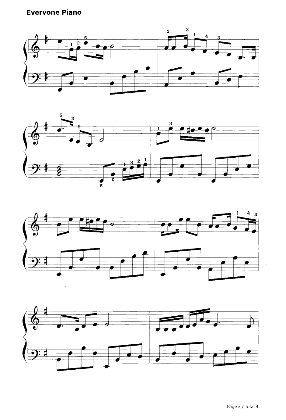 小背篓钢琴谱-宋祖英3