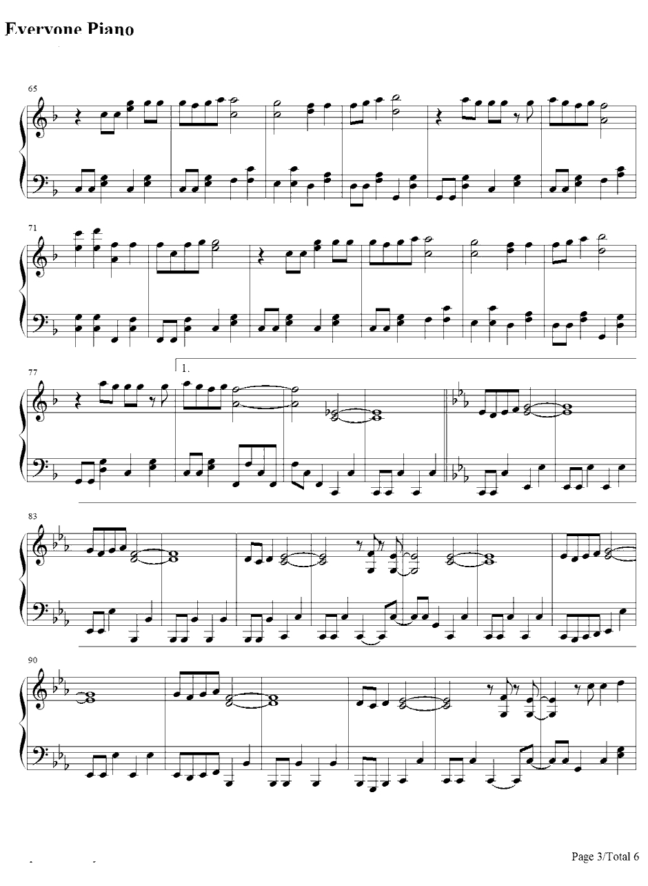 泣いてもいいんだよ钢琴谱-ももいろクローバーZ桃色幸运草Z-ももいろクローバーZ3