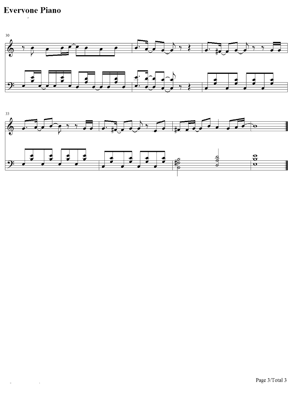 Arrival of Tears钢琴谱-彩音-11eyesOP3