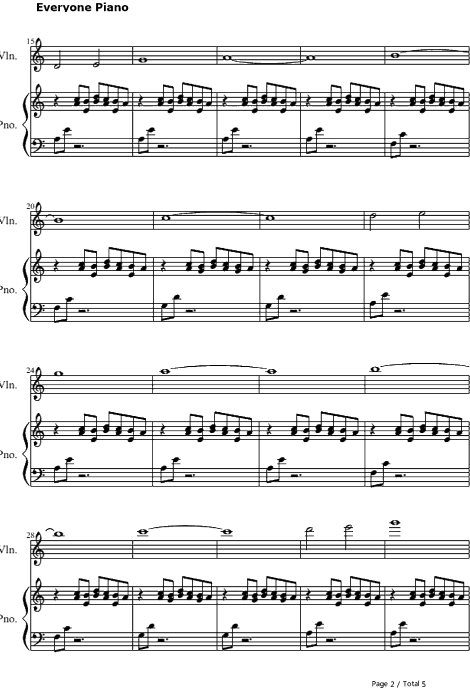 Sound scape to Ardor钢琴谱-鹭巣诗郎-死神OST32