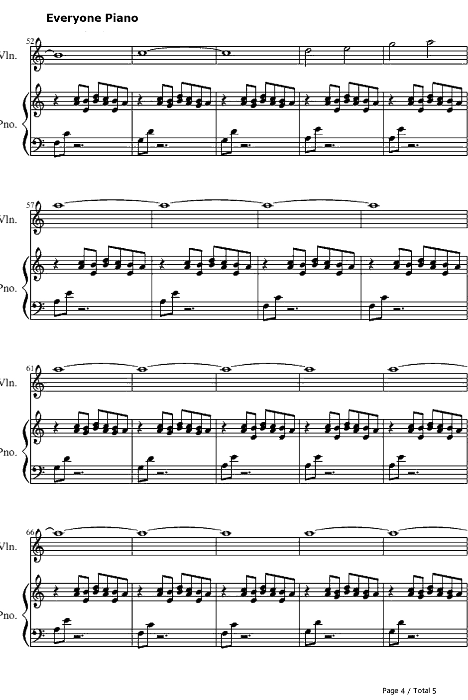 Sound scape to Ardor钢琴谱-鹭巣诗郎-死神OST34