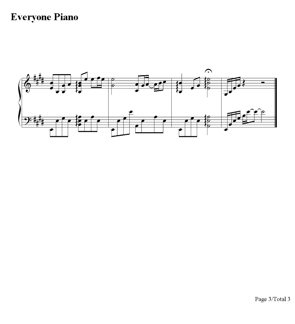 夏夕空钢琴谱-中孝介-夏目友人帐第一季的ED3