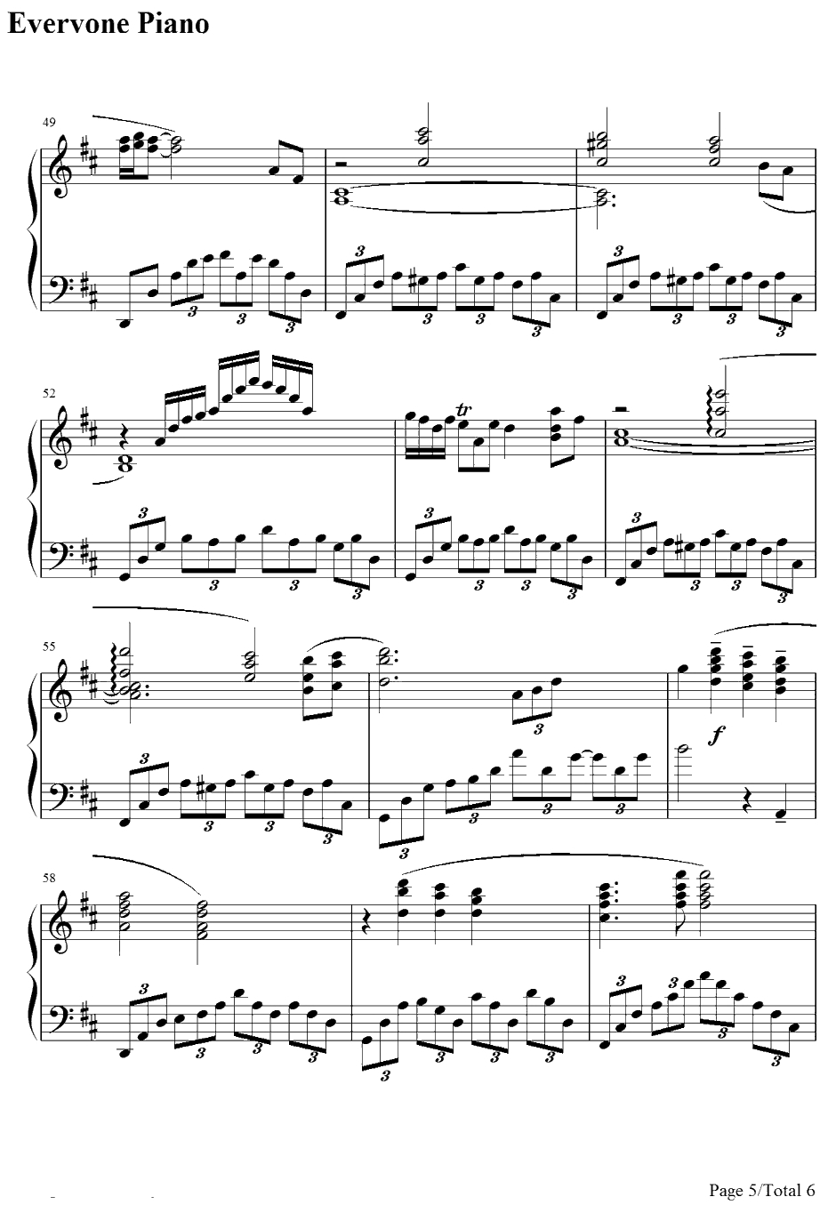 エアリスのテーマ钢琴谱-植松伸夫-最终幻想Ⅶ:圣子降临BGM5