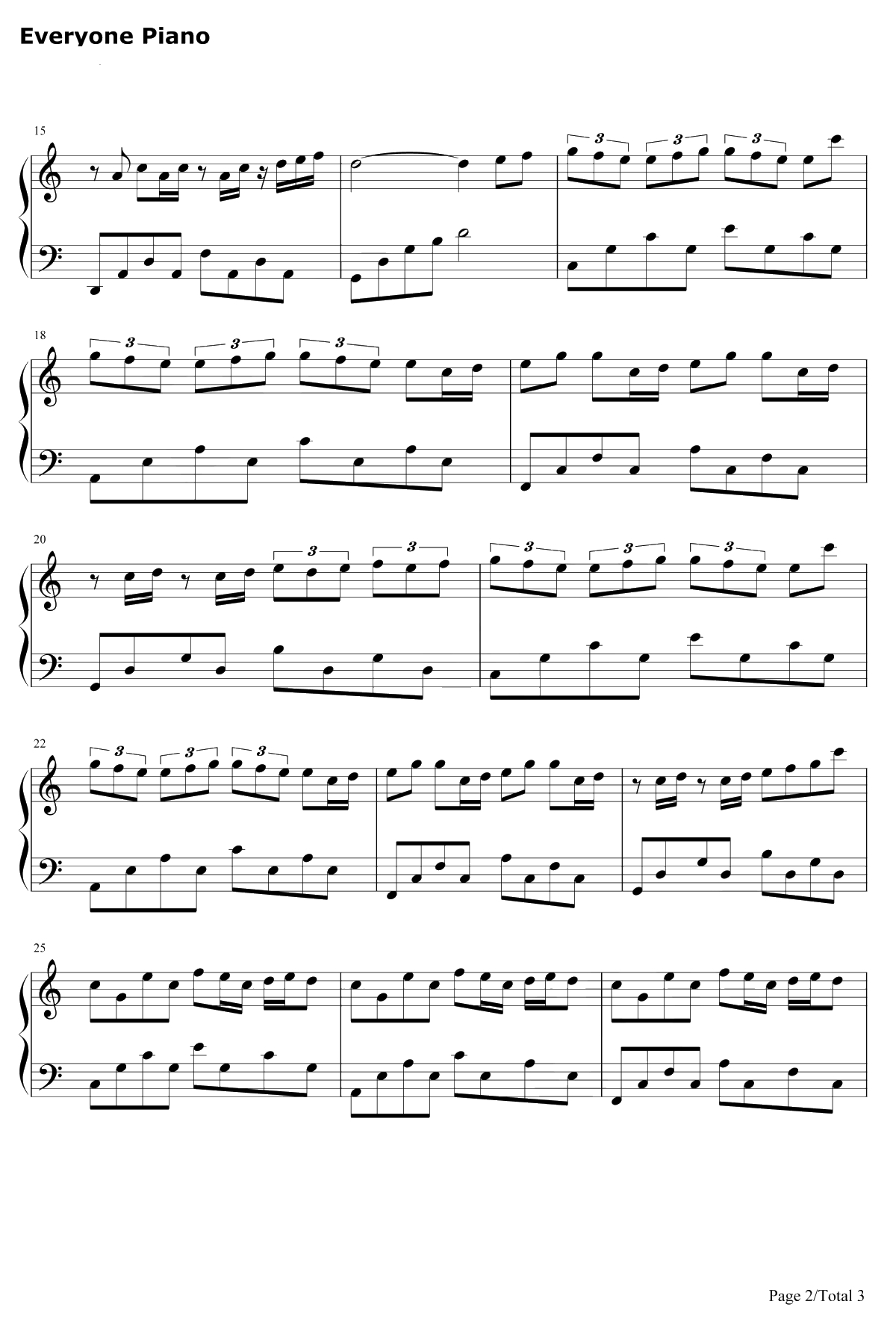 龙卷风钢琴谱-周杰伦2