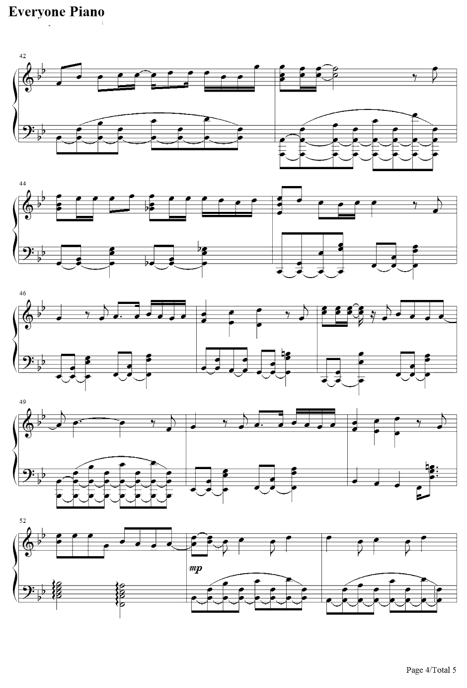 君がいない夏钢琴谱-DEEN-名侦探柯南ED44