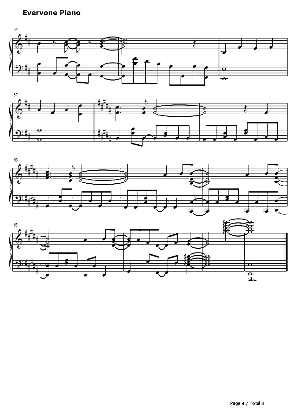 冥夜花伝廊钢琴谱-栗林みな実-刀语OP14