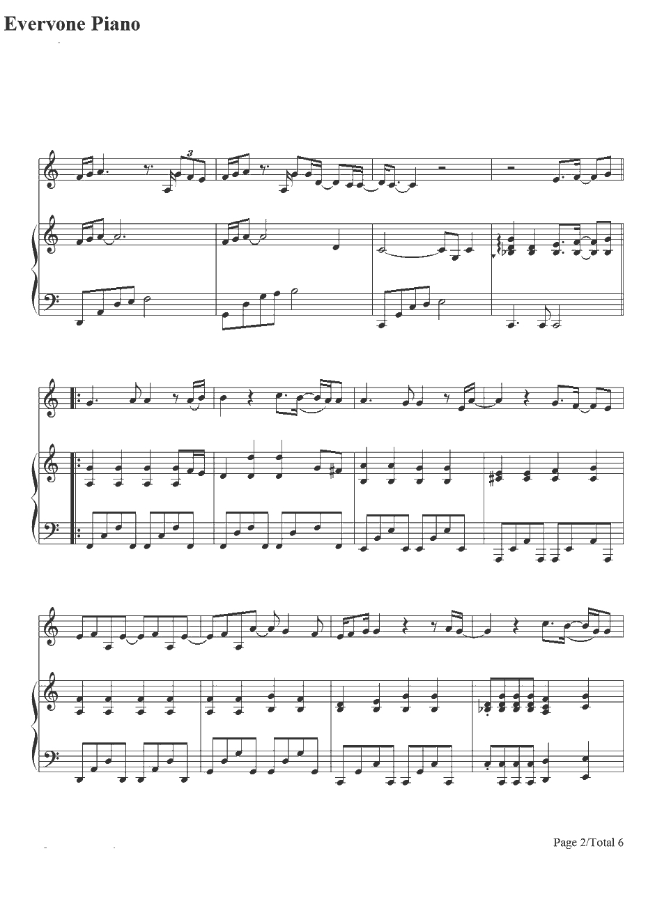 Crazy of You钢琴谱-孝琳-主君的太阳OST2