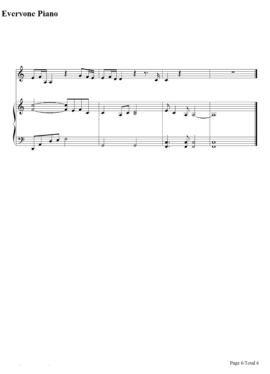 Crazy of You钢琴谱-孝琳-主君的太阳OST6