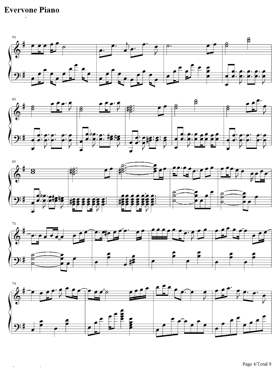 cat's  dance钢琴谱-初音ミク4