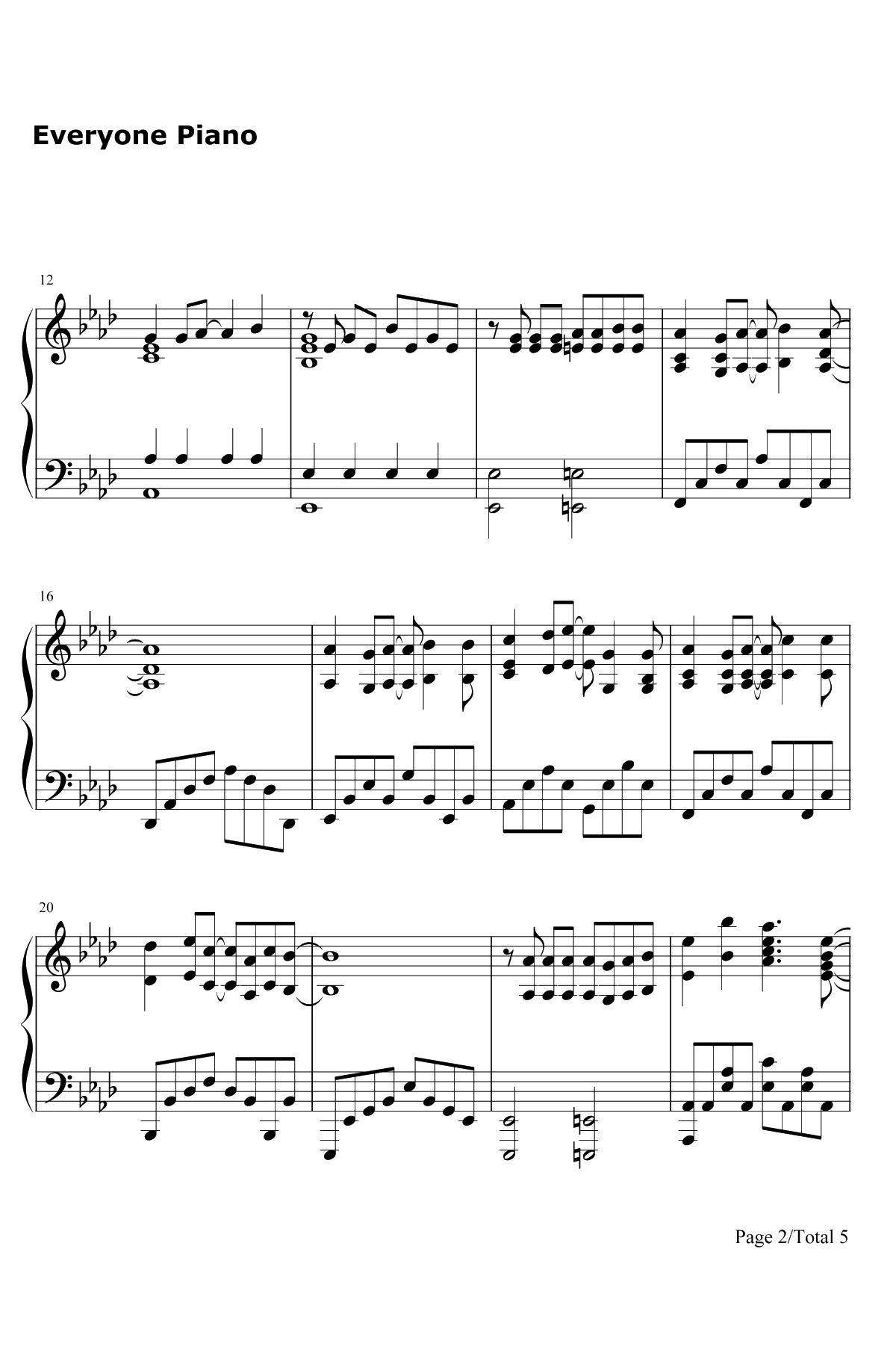 Check My Soul钢琴谱-Azusa-圣诞之吻SS-plusOP2