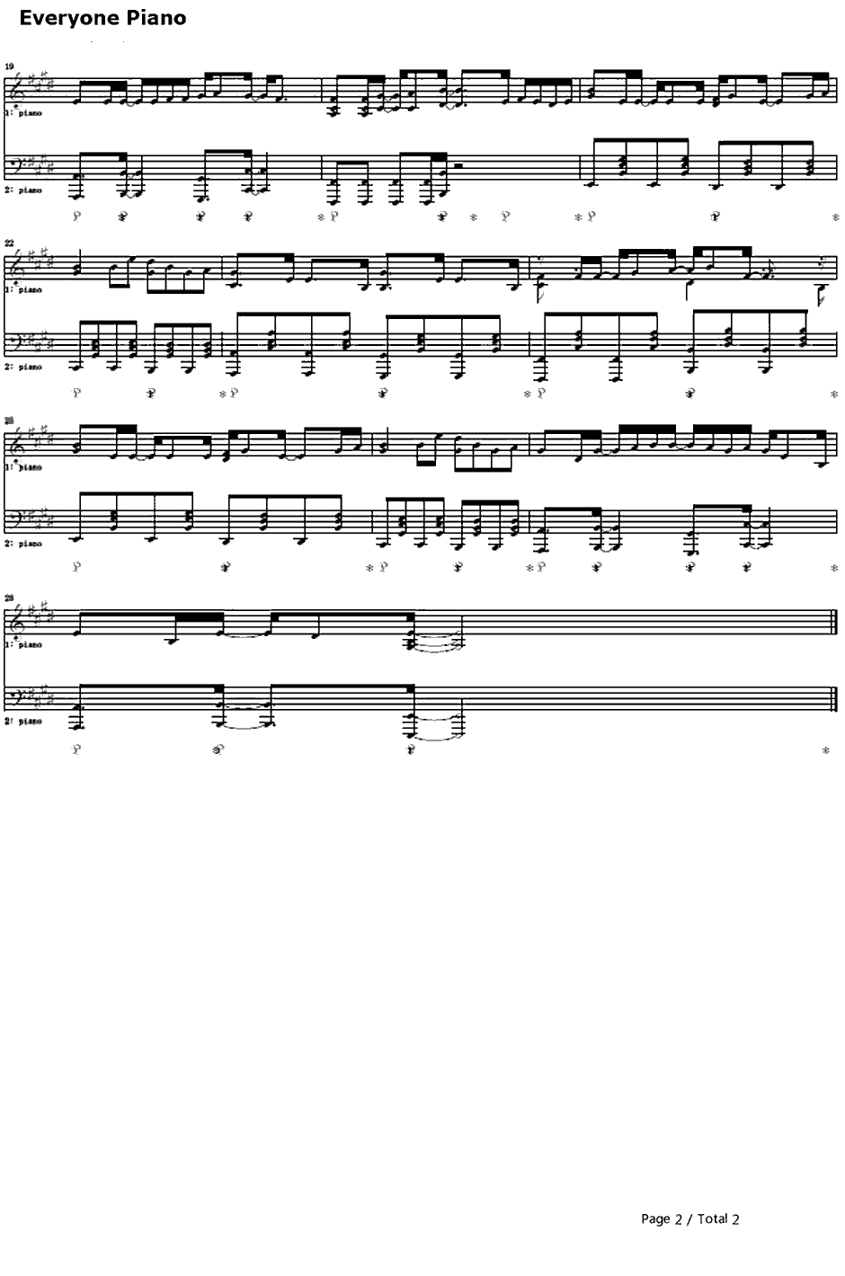 リアルワールド钢琴谱-nano.RIPE-人类衰退之后OP2