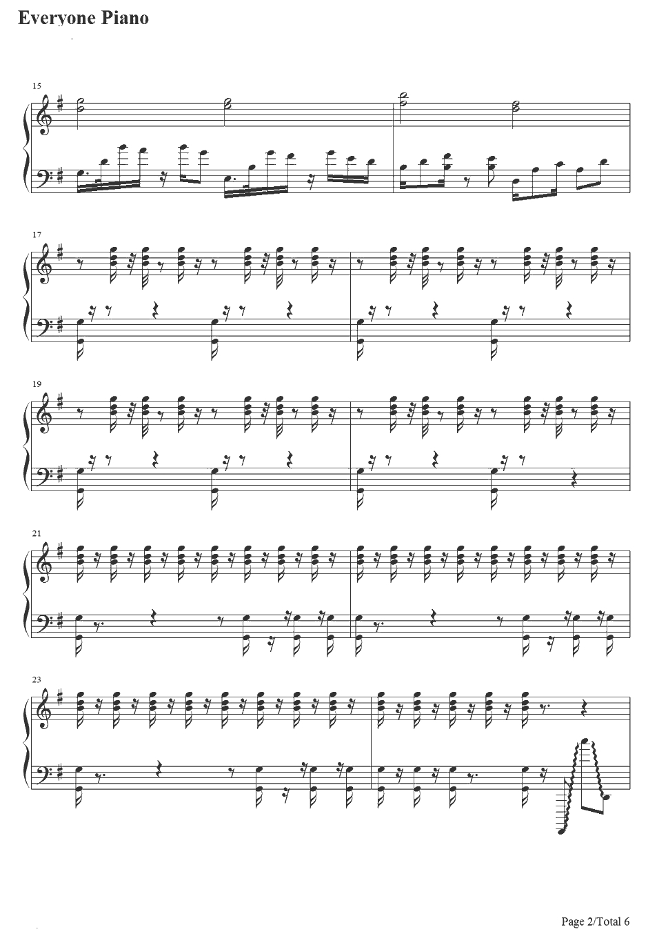 Work钢琴谱-IggyAzalea2