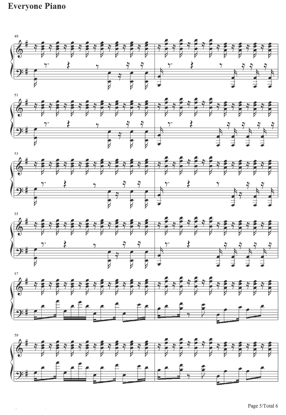 Work钢琴谱-IggyAzalea5