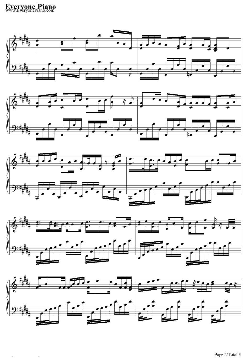 ゼロ钢琴谱-BUMPOFCHICKEN-最终幻想：零式主题曲2