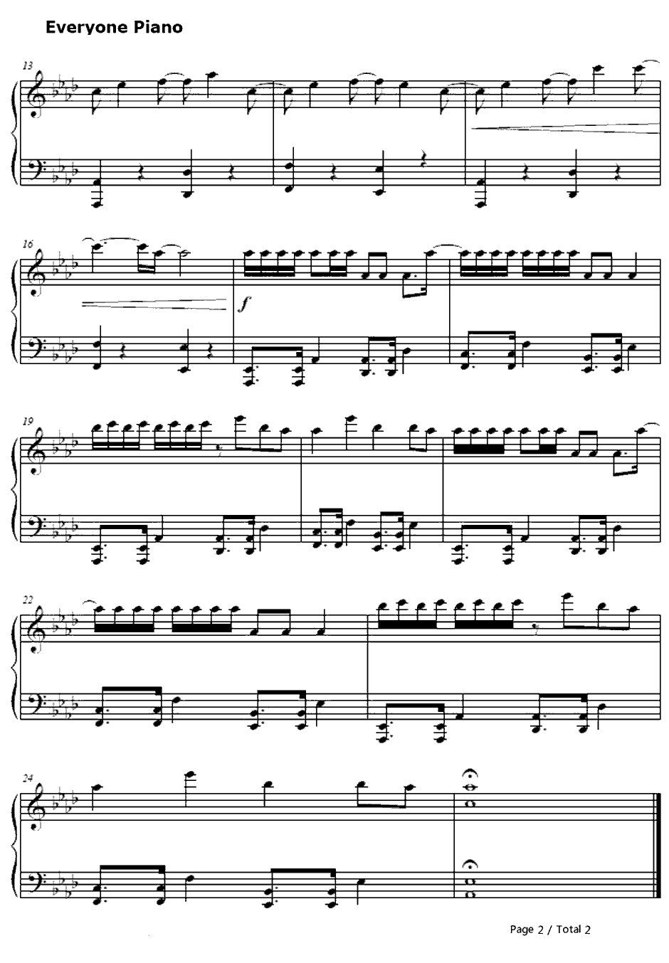 Girls Chase Boys钢琴谱-IngridMichaelson2