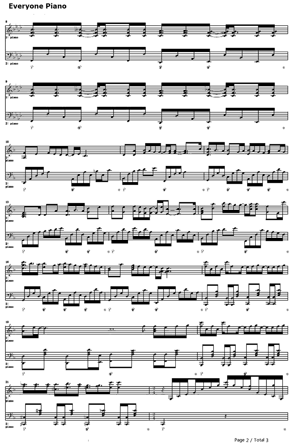 Burst The Gravity钢琴谱-ALTIMA-加速世界OP22